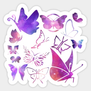 Butterfly Migration Sticker